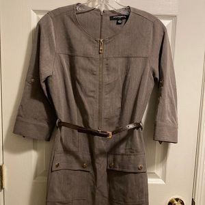 Sharagano Women’s Zip-front Dress (size 4)